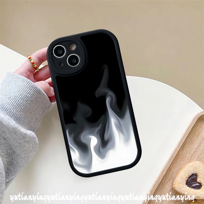 Simple Flame Black Purple Checkerboard Casing Infinix Note 8 Hot 10T 11s 10 11 10s 9 Play Hot 10 Smart 5 6 Soft Tup Couple Phone Cover