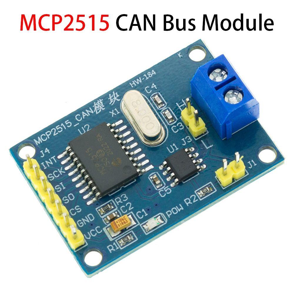 Populer 2pcs MCP2515 Bisa Modul Bus Baru Untuk Papan PCB Arduno Protokol SPI
