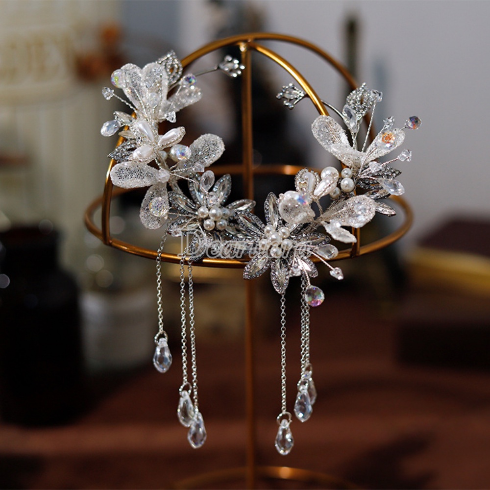 Fashion Bridal Hook Earrings Wanita Cuff Earrings Anting Tanpa Tindik Untuk Pernikahan