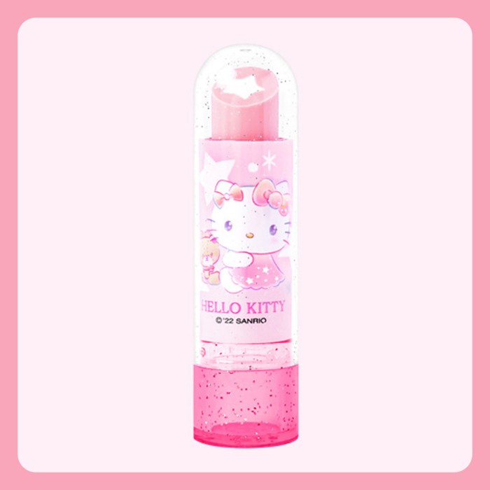 

TOKKADO Hello Kitty Penghapus Lipstick Sanrio Eraser Anak Unik Lucu - Pink