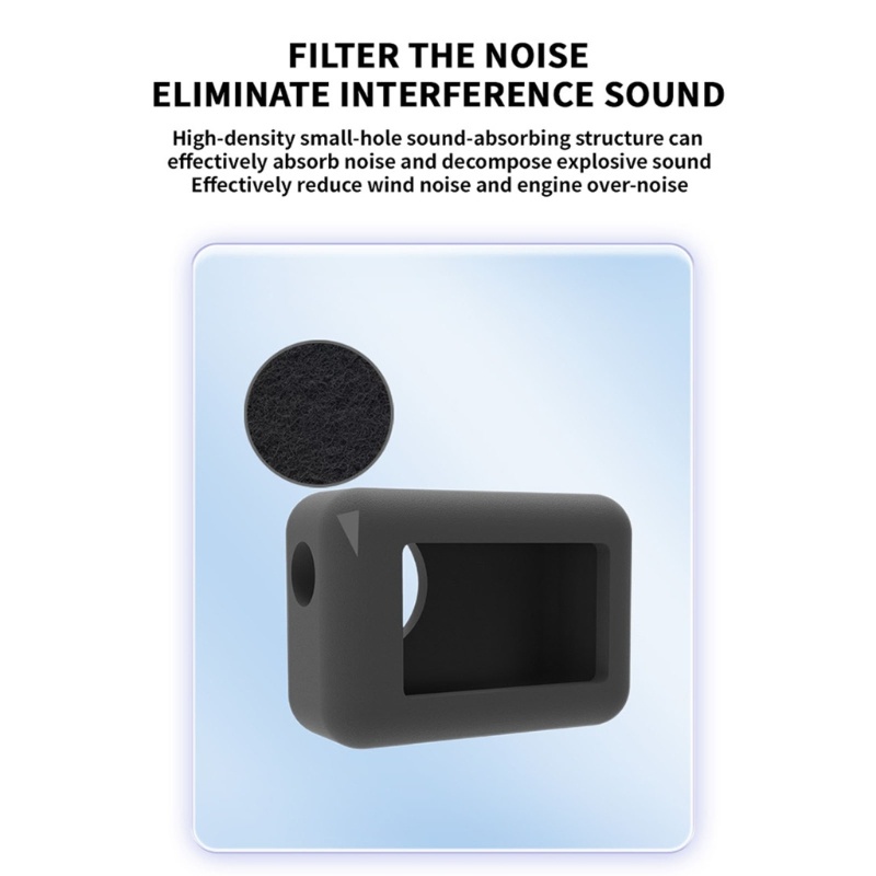 Zzz Windscreen Windshield Windslayer Cover Housing Frame Case Untuk Action