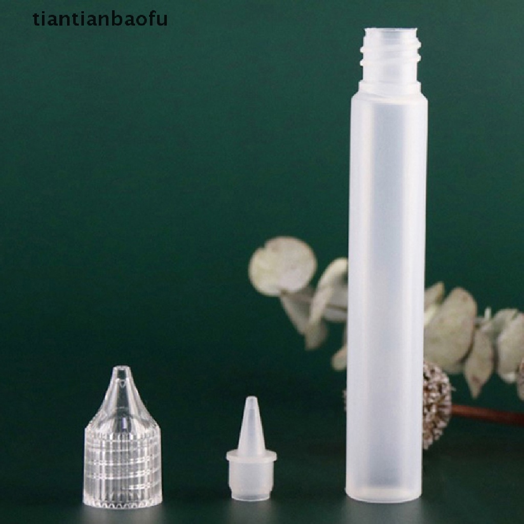 [tiantianbaofu] 15/30ml Kosmetik Moisture Bottling Pen Shaped Liquid Sub-Botoltling PP Botol Butik