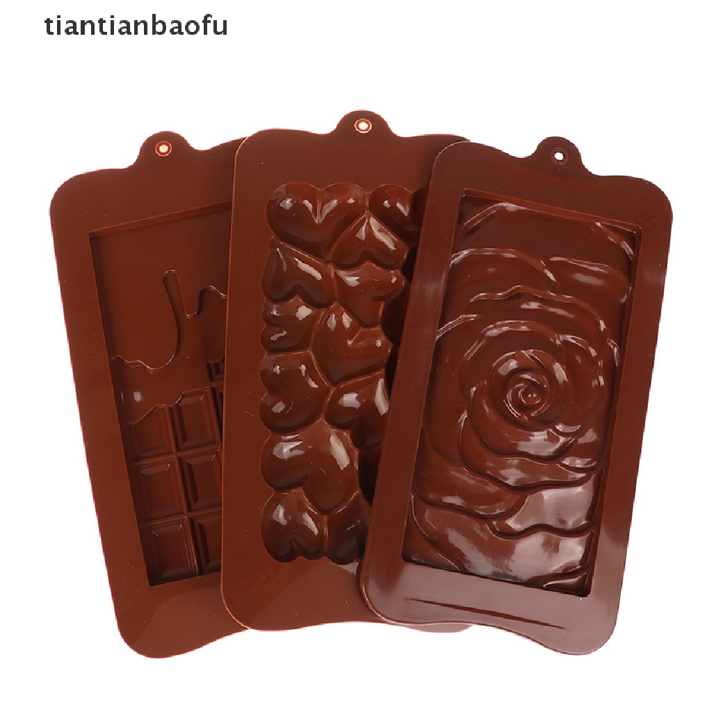 [tiantianbaofu] Peony Cetakan Coklat Kue Dekorasi Baking Silikon Maze Milk Chocolate Mold Butik