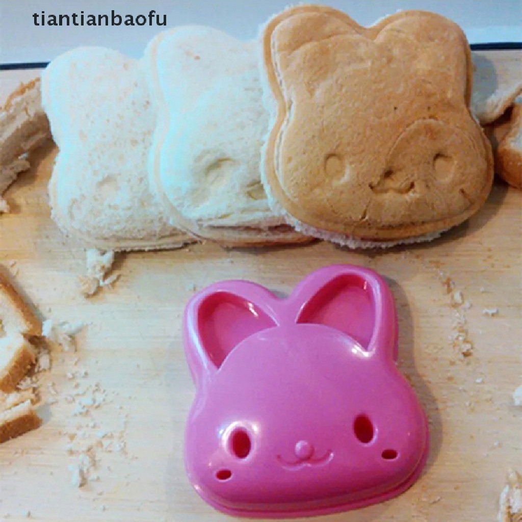 [tiantianbaofu] Bread Toast processor Kreatif DIY Alat Dapur Potong Tepi Roti Bakar Aksesoris Butik