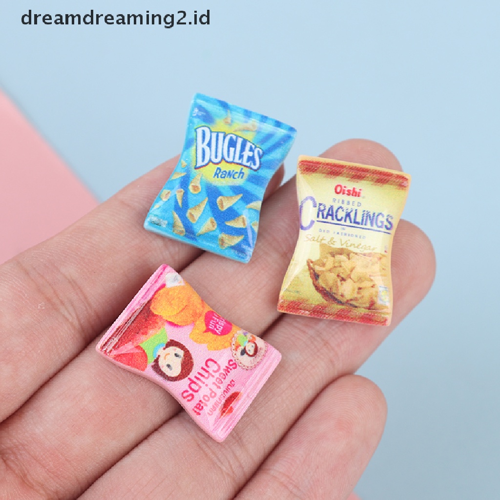 (hot) 10pcs 1: 12 1: 6rumah Boneka Miniatur Simulasi Permen Boneka Aksesoris Dapur//