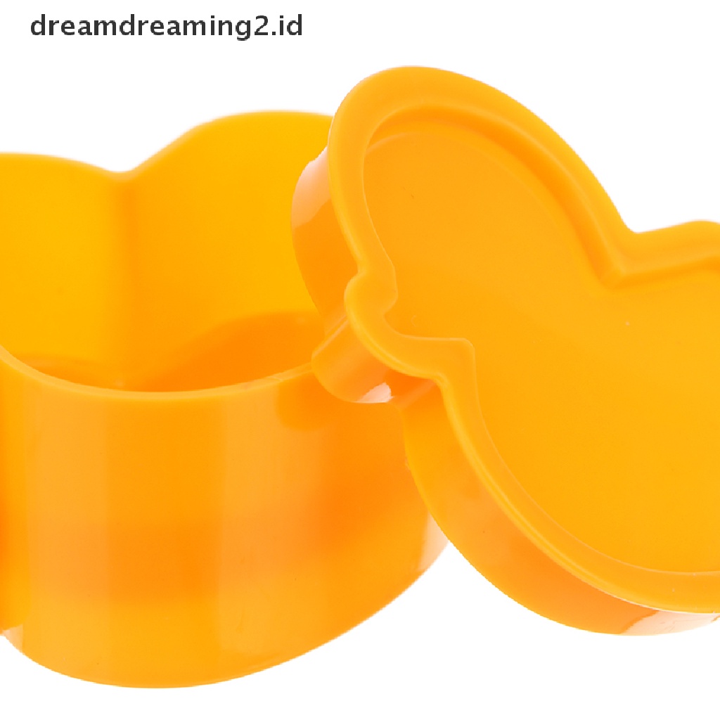 (hot) 1pc Cetakan Nasi Bola Bebek Rhubarb Lucu Kartun Bayi Rice Ball Mould Bento Tools//