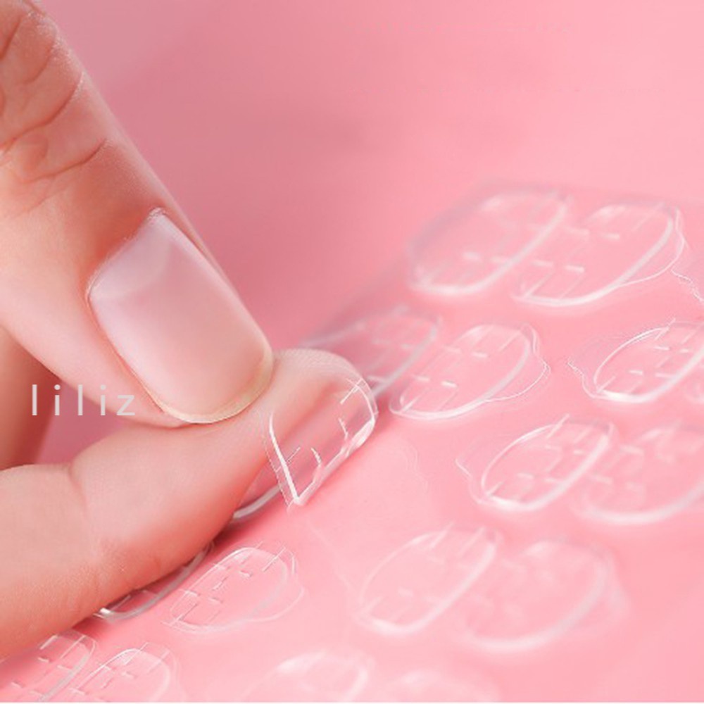 R672 24pcs Kuku Palsu Kuku Pendek Dengan Desain Manicure Press on Nails Matte Fake Nails