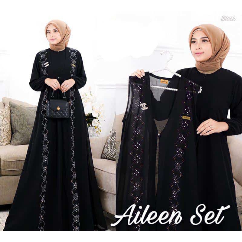 SET GAMIS CERUTY ROMPI AILEEN SET OUTER
