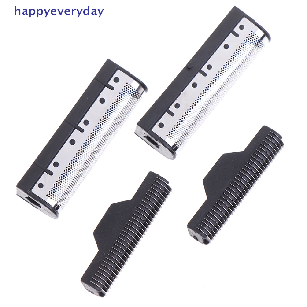 [happy] 4pcs/set Km-1102 Hair Clipper Trimmer Shaver Penutup Kepala Yang Dapat Diganti [ID]