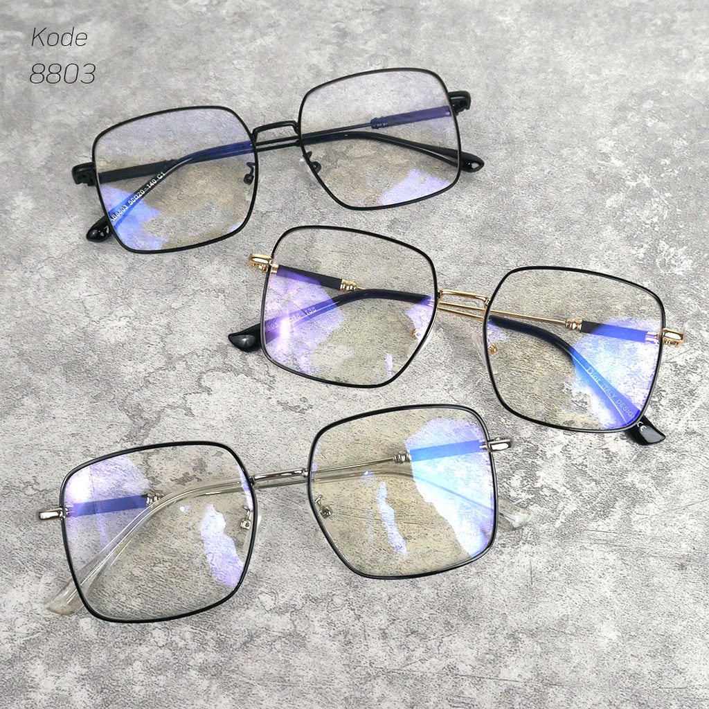 Frame Kacamata Wanita Minus Anti Radiasi 8803