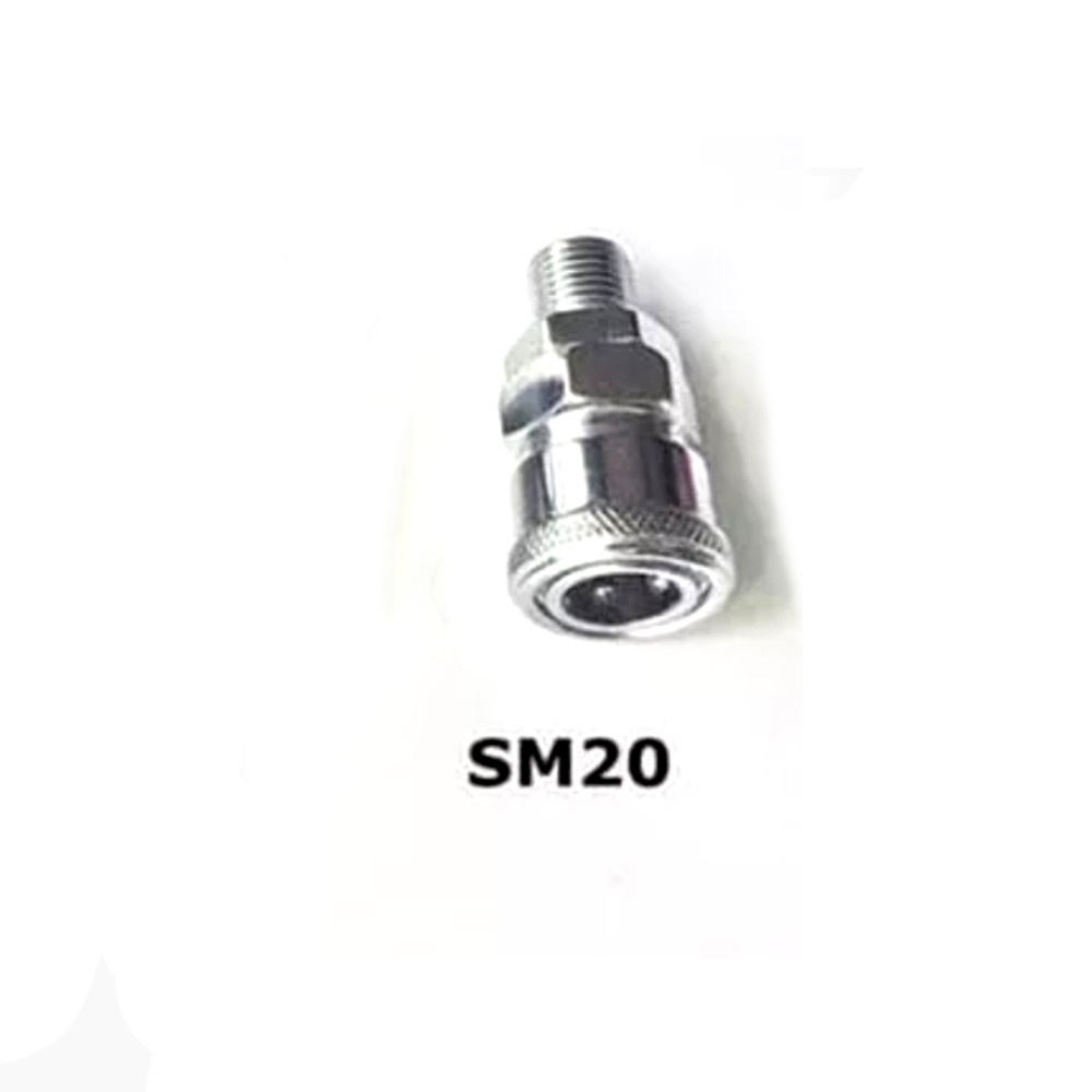 Sambungan Kompresor Quick Coupler set SH PH 20 1/4 &quot; inch