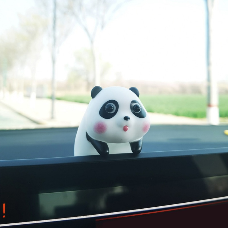 Cute Panda Tiger Car Pendant/Auto Spion Dekorasi Liontin Kreatif Ayunan Mobil Interior Decoraction Aksesoris