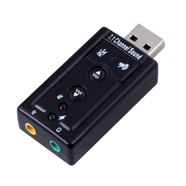 USB SOUND 7.1 CHANNEL / USB SOUND CARD VERSI 7.1  VN 4