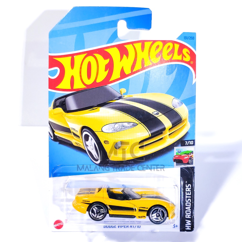 Hot Wheels Dodge Viper RT/10 Yellow F 2023