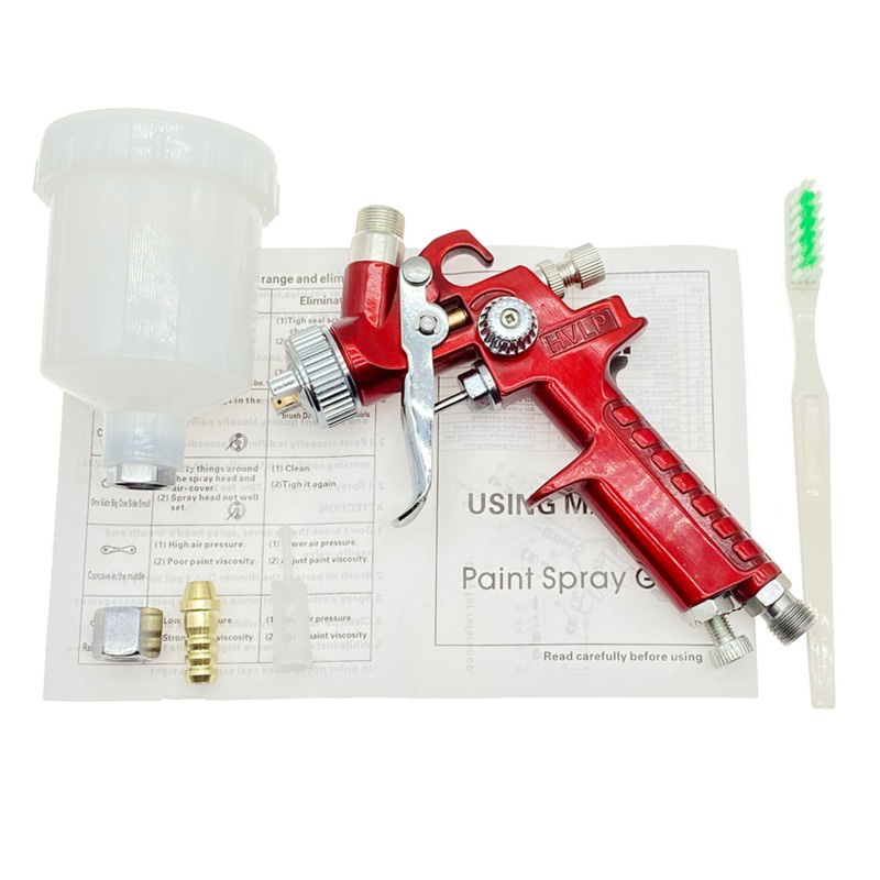 [AYBX] Paint Spray Gun Sprayer Ujung Semprotan Nozzle Guard Power Alat Aksesoris Mesin Penyemprot