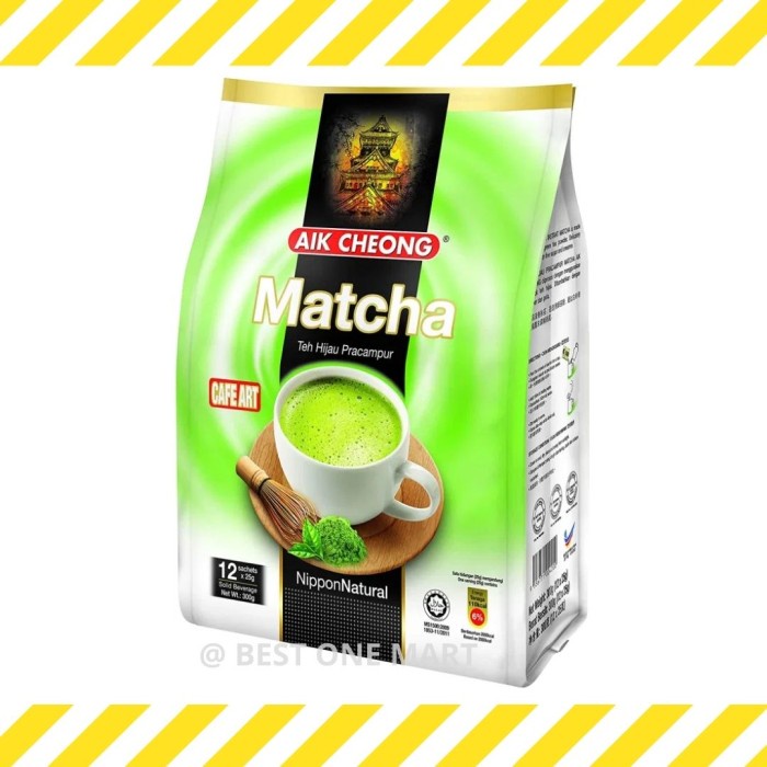 

Aik Cheong Matcha Green Tea / AikCheong Teh Hijau 300 g