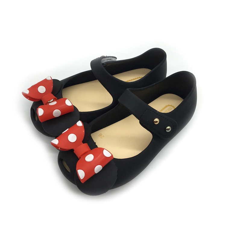 MINI MELISA Mary Jane Sepatu Anak Princess Anak Jelly Shoes（1-3）Premium