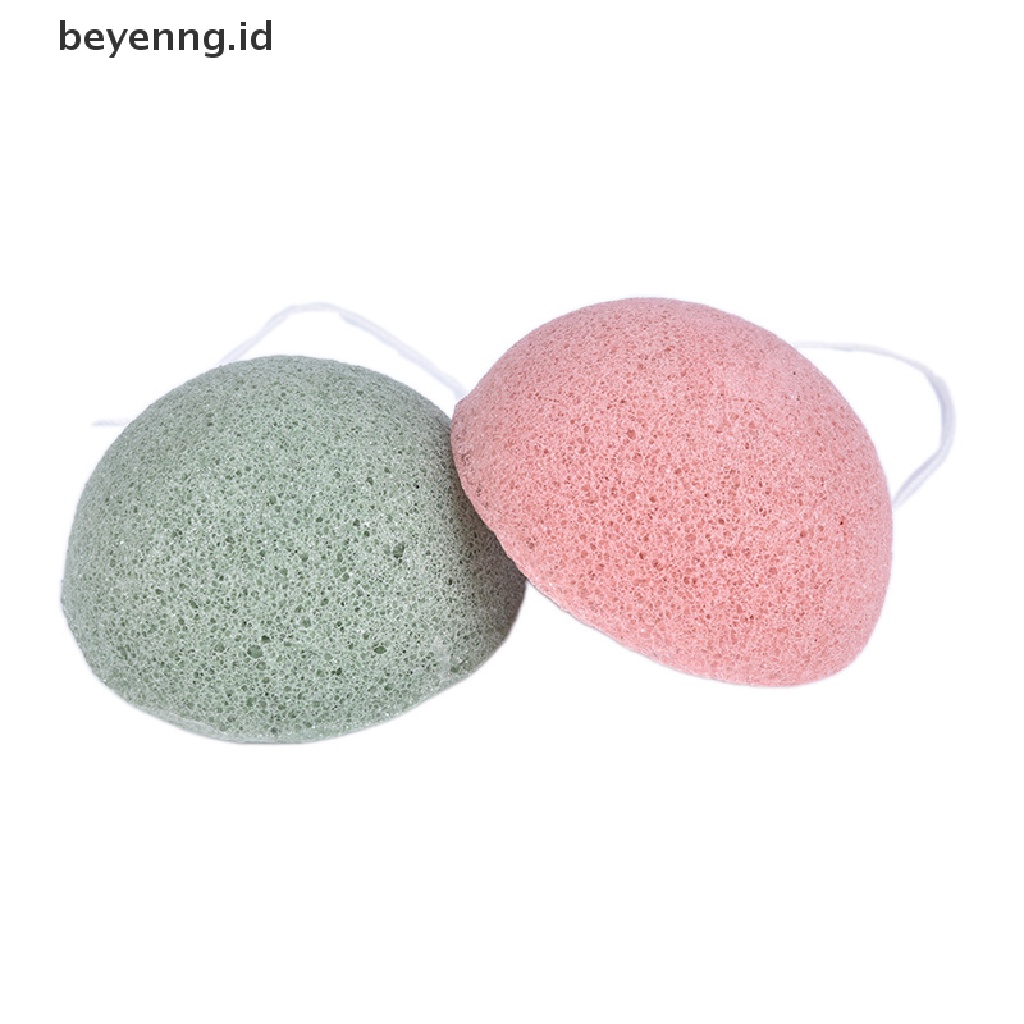 Beyen Konjac Sponge Natural Konjac Puff Cuci Muka Spons Pembersih Makeup Konjac Sponge ID