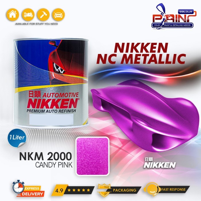 Cat Duco NIKKEN NC Metallic Colour CANDY PINK 2000 Cat Mobil Motor NC