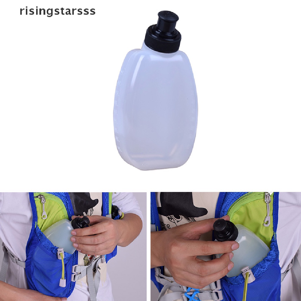 Rsid Span-new Water Bottle 250ml Sport Botol Air Lari Plastik Untuk Tas Sabuk Pinggang Jelly