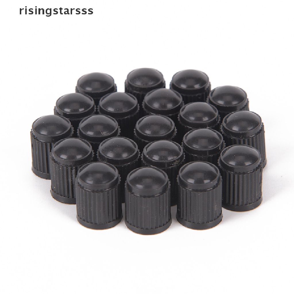 Rsid Span-new 20Pcs Tutup Klep Debu Plastik Sepeda Mobil Motor Roda Ban Air Valve Stem Caps Jelly