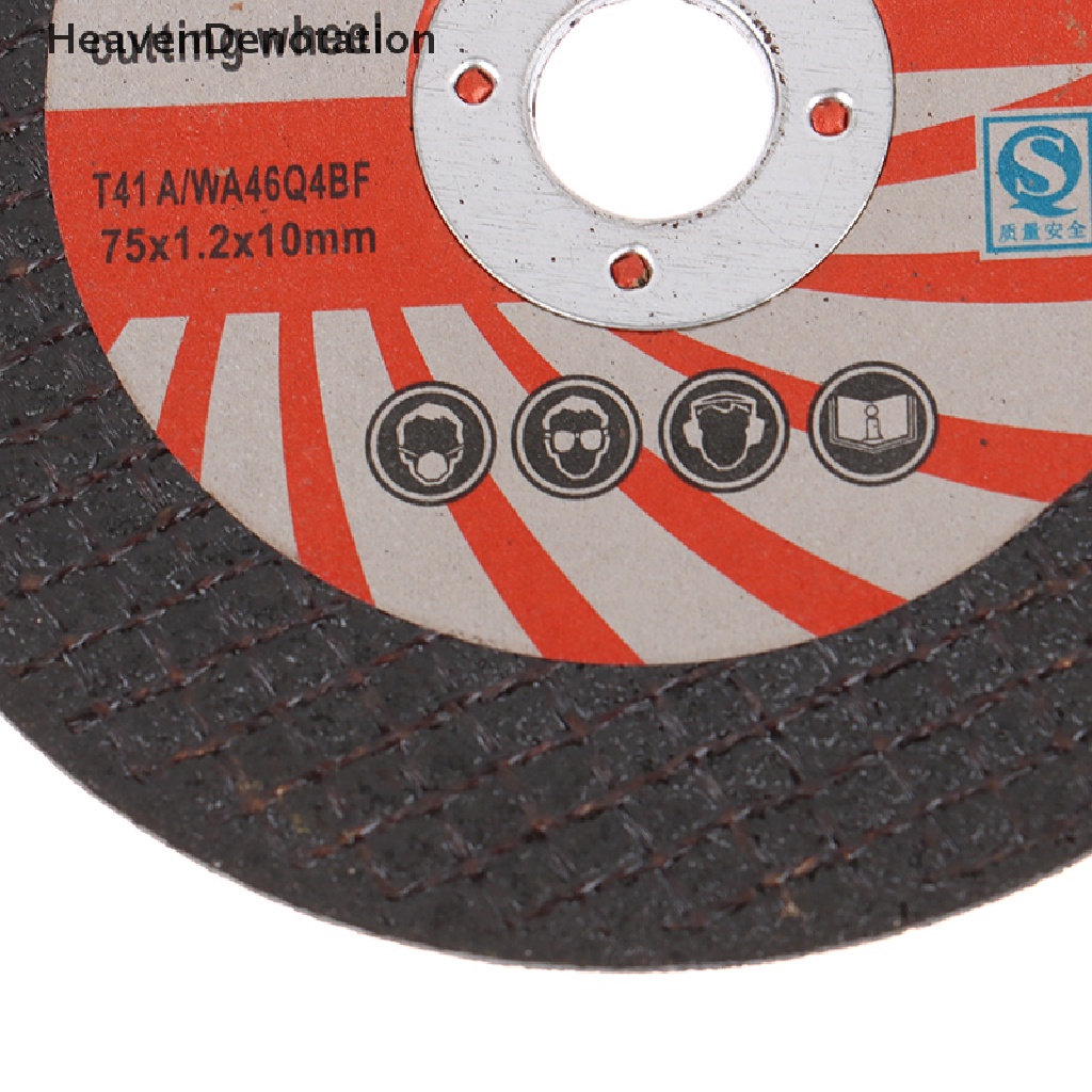 [HeavenDenotation] 5pcs Mini Cutg Disc Circular Resin Grinding Wheel Sanding Disc 75mm HDV