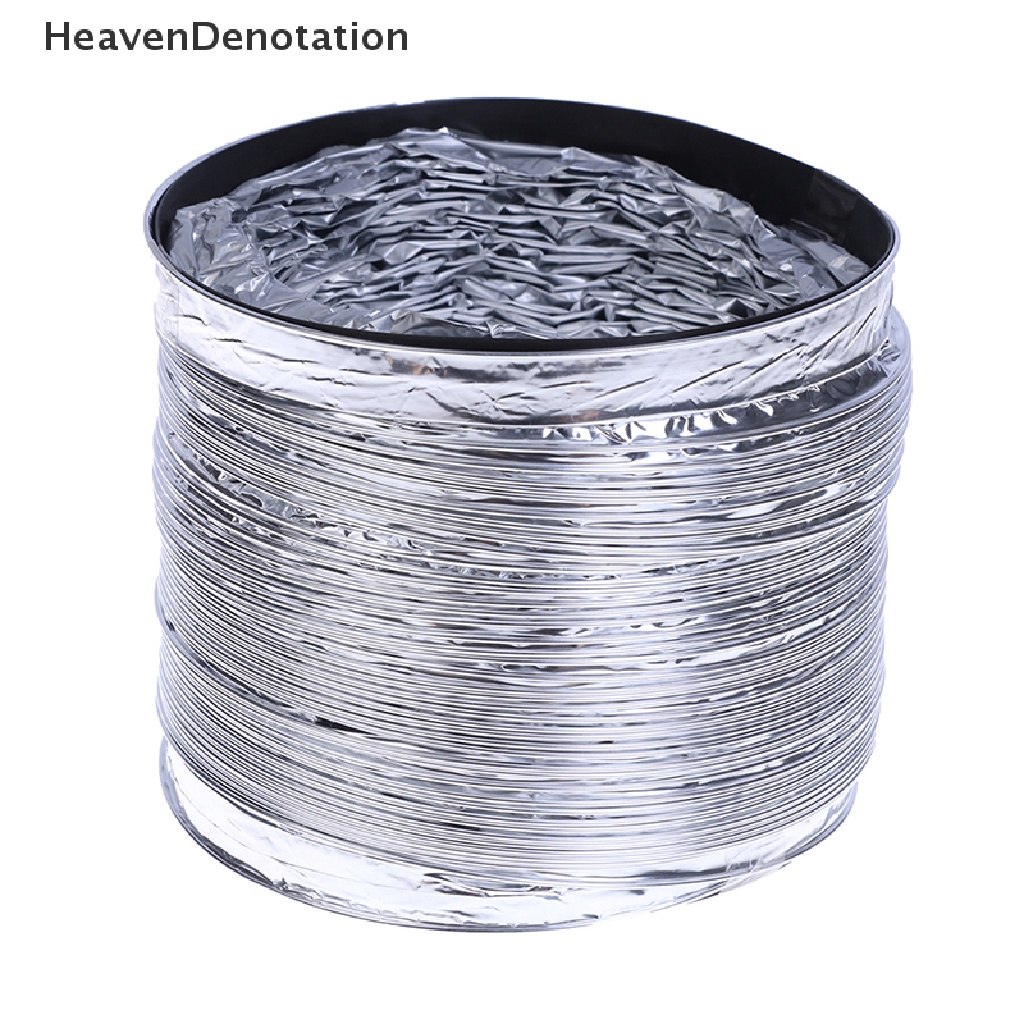 [HeavenDenotation] 3.1inch Flex Air Aluminium Foil Ducg Selang Ventilasi Pengering Untuk Ventilasi 1.5M HDV