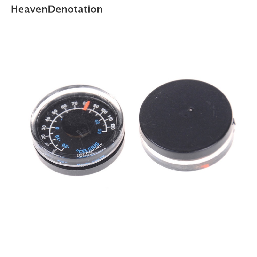 [HeavenDenotation] 1pcs Termometer Plastik Bulat 15mm 20mm 25mm 27mm HDV