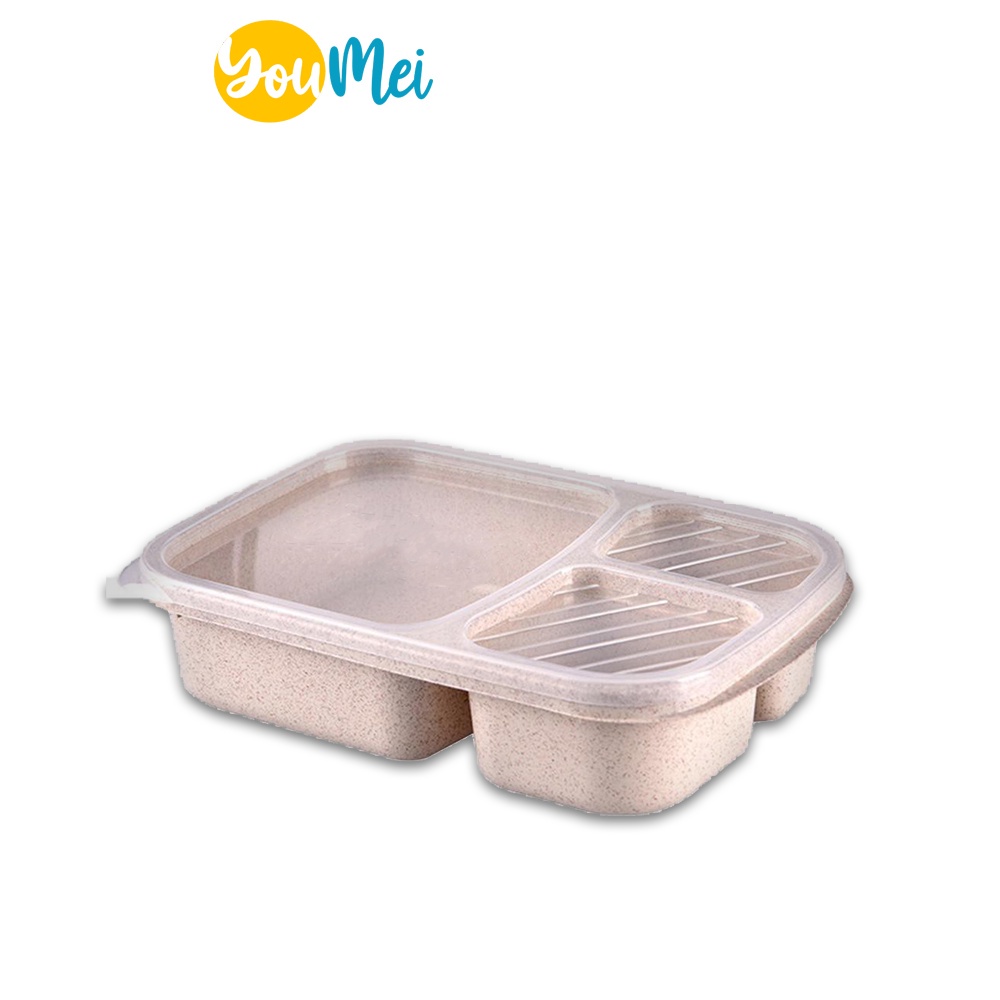 Tempat Makan Kotak Bekal Microwavable Lunch Box Kotak Makan Anak - 1232