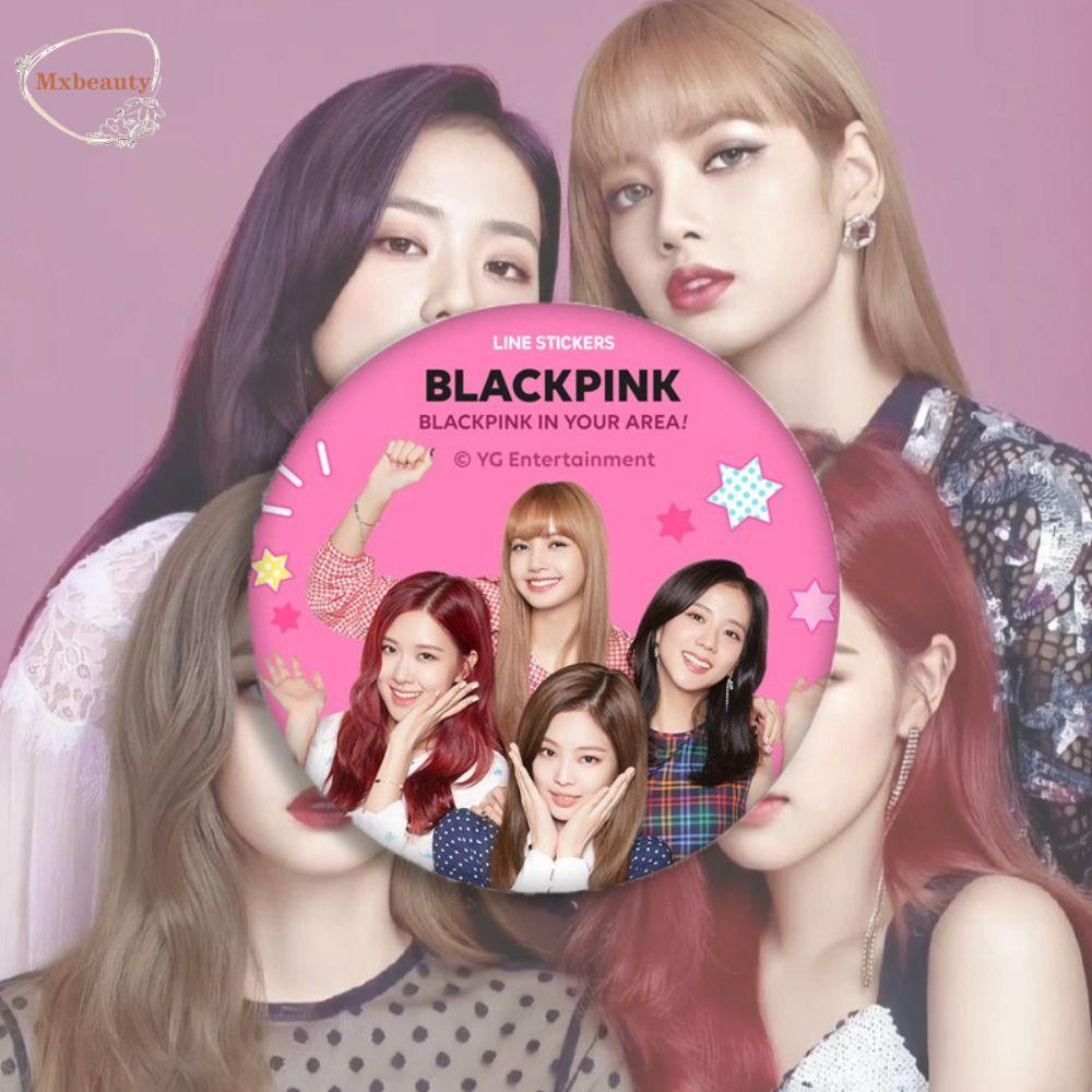 Mxbeauty Blackpink Pin Pesta Pesona Perhiasan Indah Bros Indah Untuk Wanita Setelan Aksesoris Blackpink