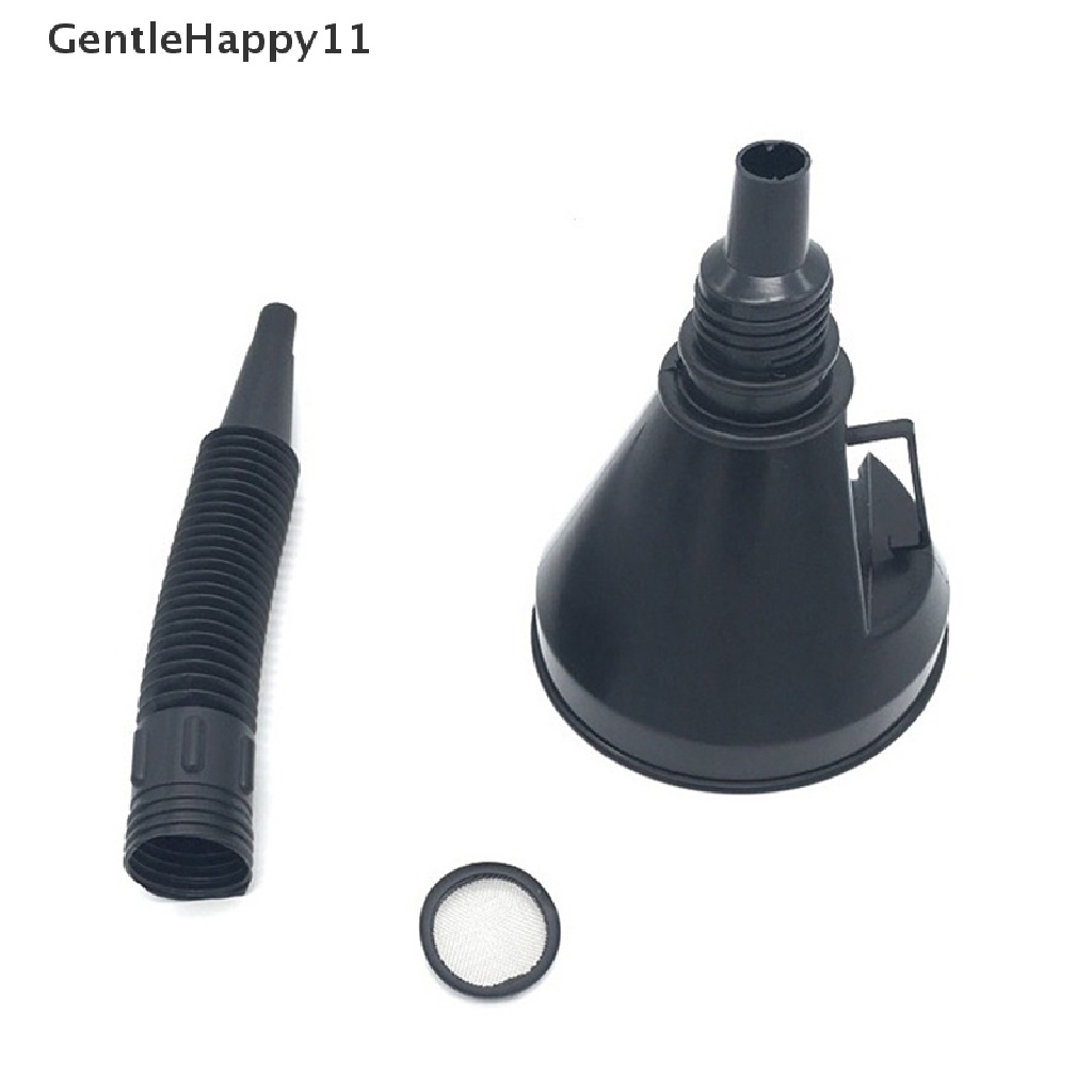 Gentlehappy Corong Pengisian Bahan Bakar 2-In-1 Dengan Saringan Bisa Cerorot Untuk Bahan Bakar Air Minyak Bensin Solar id