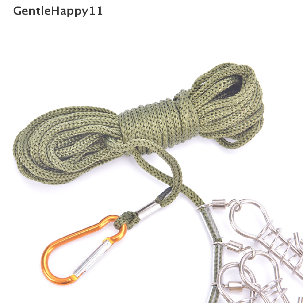 Gentlehappy fishing Lock Buckle fishing Snaps Chain Stringer Dengan Pelampung Sabuk Kunci Ikan Hidup id