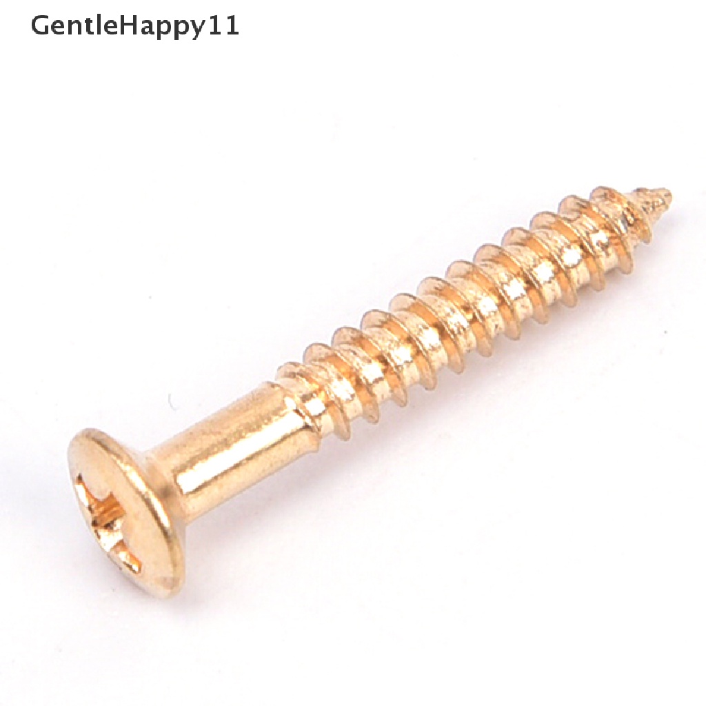 Gentlehappy 20pcs Cincin Pickup Humbucker Gitar Elektrik Moung Pickup Frame Fixing screw id