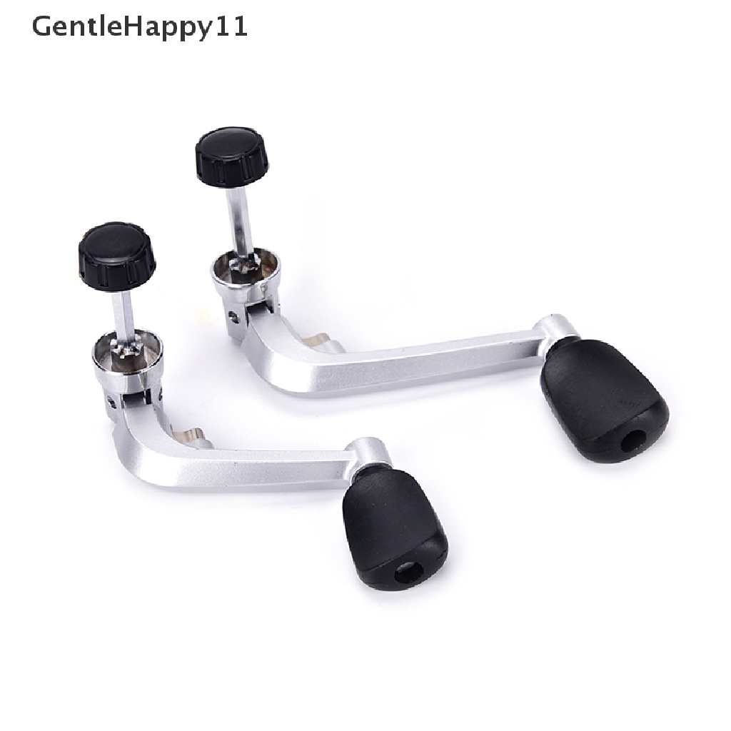 Gentlehappy Gulungan Pancing power hard handle Plastik Hitam Engkol Engkol arm spinning reel id