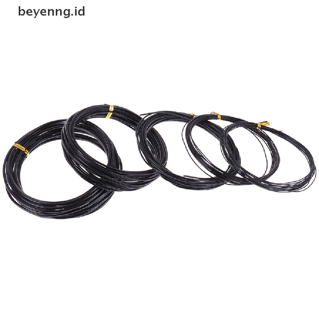 Beyen Wires Anodized Aluminium Training Wire Total 16.5 Feet (Hitam) ID