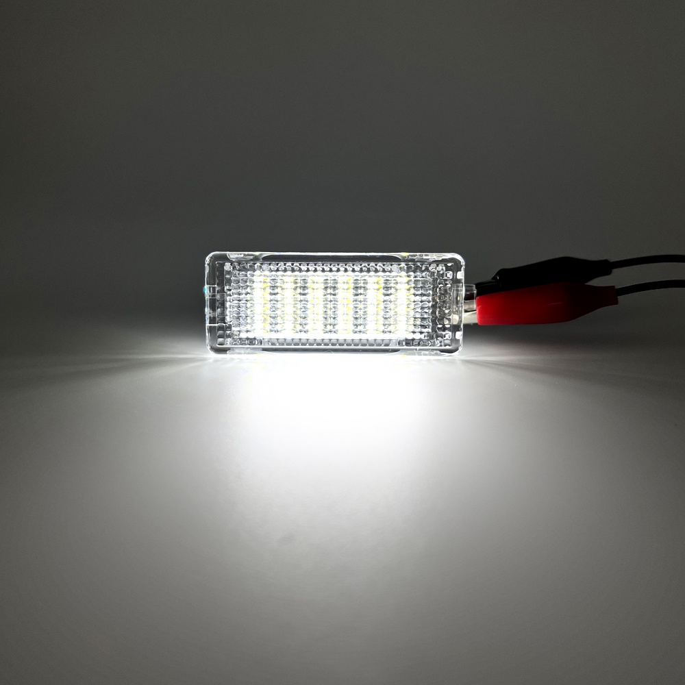 1pc Putih Bening LED Interior Bagasi Koper Cahaya Perakitan Untuk Porsche 911carrera 981boxster Cayman 991 Turbo GT2 GT3 Rs718Cayman