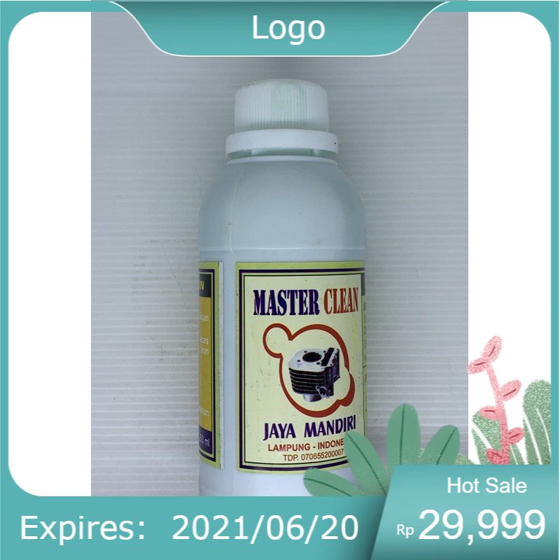 MPM Master Clean 250ml Cairan Pembersih Blok Mesin Karat Atau Noda Cleaner Serbaguna