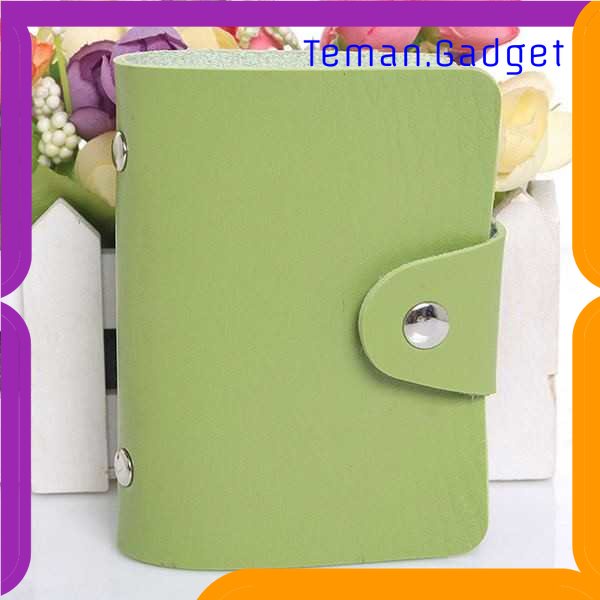 TG - ATK Dompet Kartu 24 Slot Bahan Kulit - C170