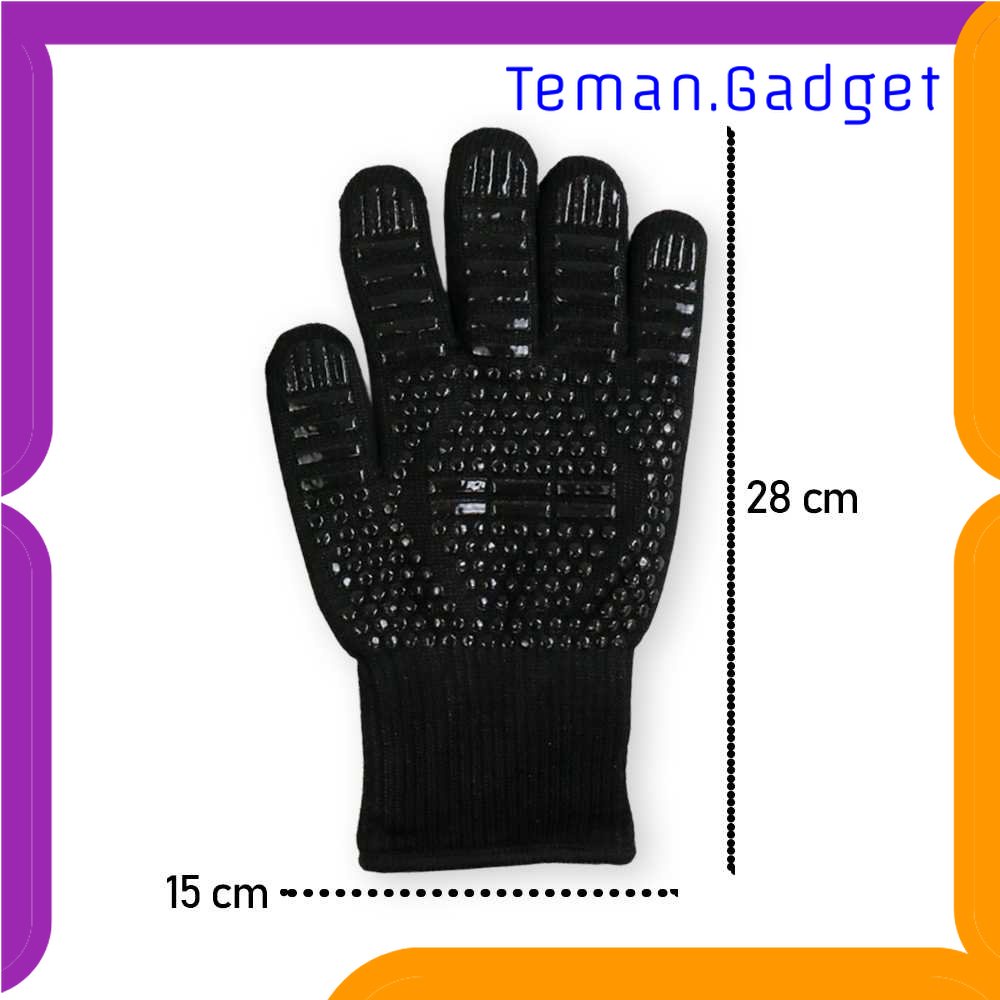 TG -  DPR Weibolshout Sarung Tangan Anti Pisau &amp; Panas Heat Resistant Oven - W43