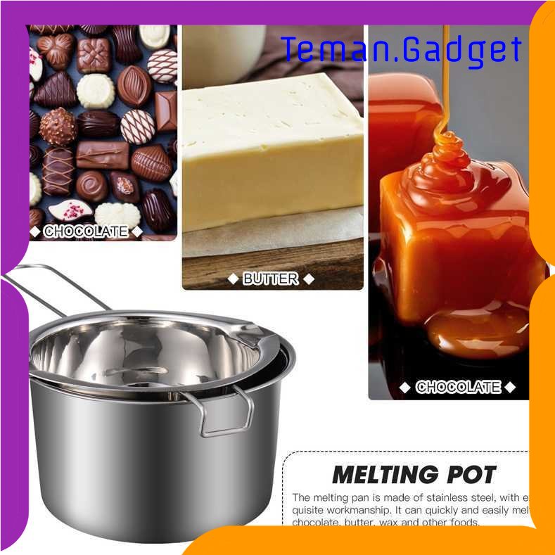 TG - DPR One Two Cups Melting Pot Panci Leleh Keju Coklat 2PCS 400 ml - JS33