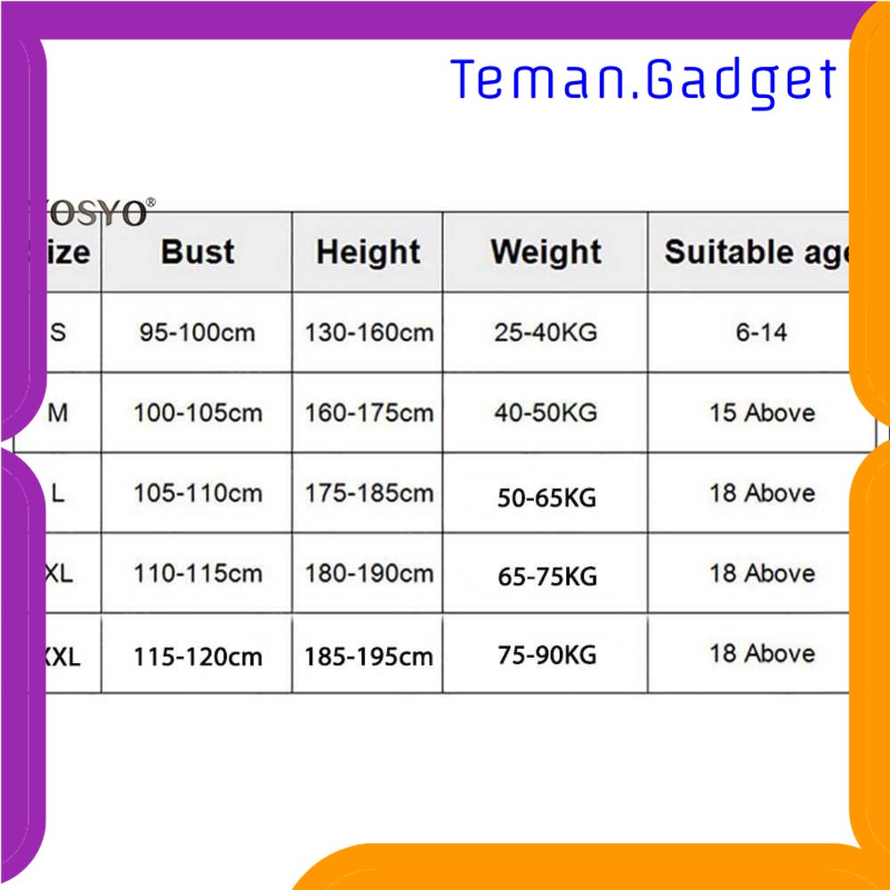 TG - OLR YOSYO Belt Terapi Koreksi Postur Punggung - Y112