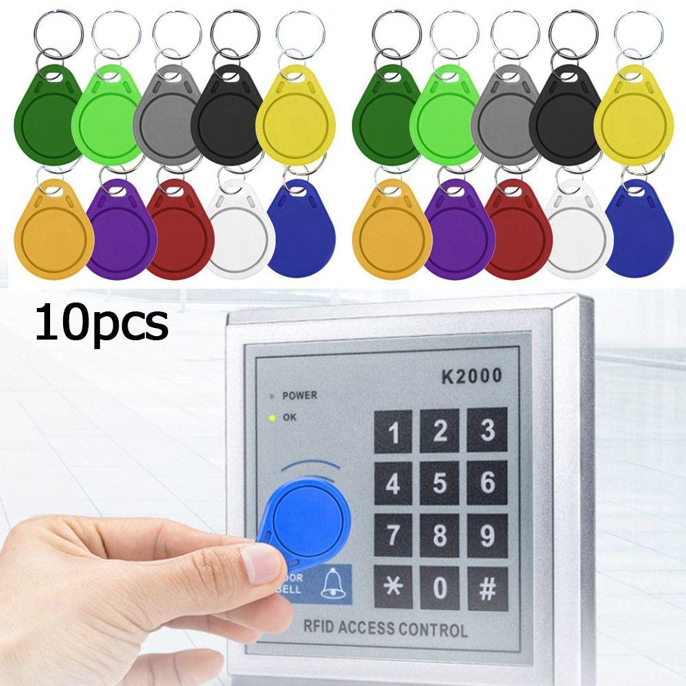 Suyo 10pcs NFC Tag 13.56MHz RFID Keyfobs Key Card