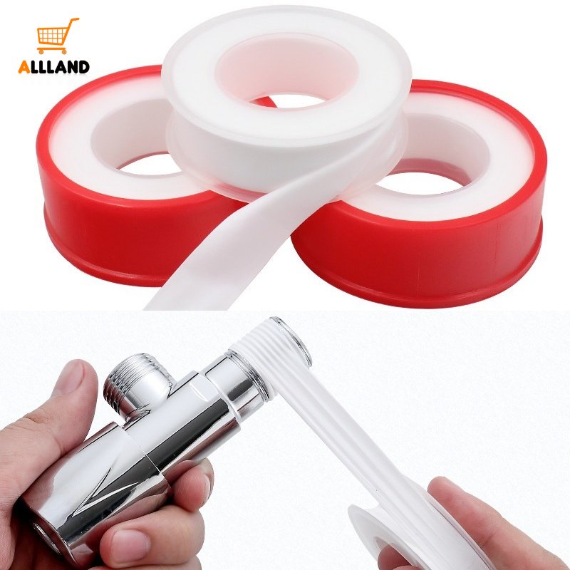 20m/roll PTFE Keran Pipa Air Tape Sealant Anti Bocor/Tape Perbaikan Putih Rumah Tangga Untuk Ledeng Sambungan