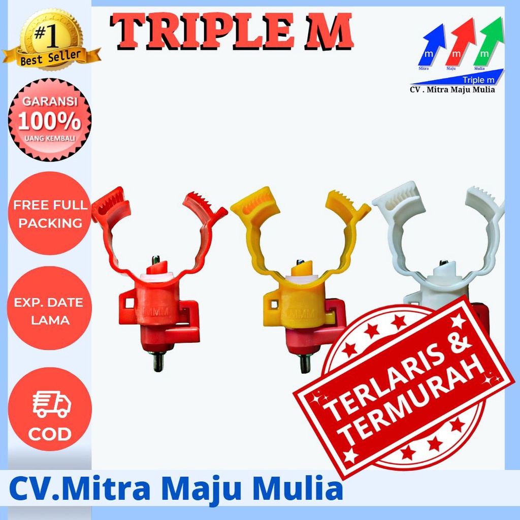 Nipel A9 Nipel Nipple Nepel Niple Drinker, Tempat minum ayam petelur broiler puyuh, Nipel A5 MMM