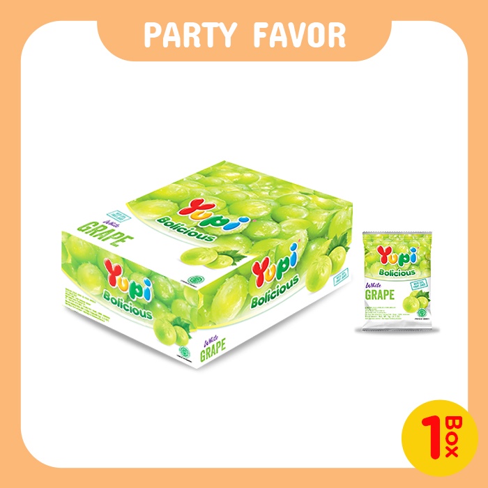 Yupi Bolicious White Grape Box