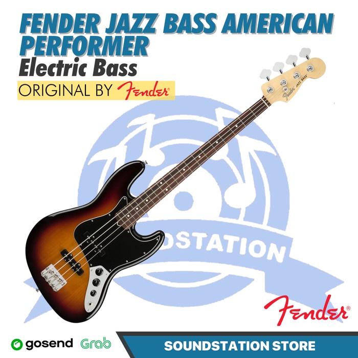 FENDER JAZZ BASS American Performer Bass Electric Guitar Ori | USA
