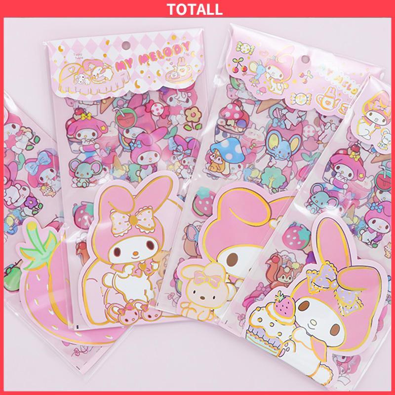 COD 4pcs Stiker Koromi Waterproof Kartun Untuk Jurnal Dekoratif Stiker-Totall