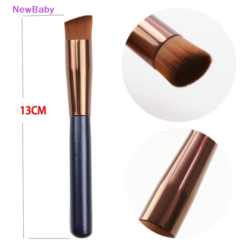 Newbaby Flat Top Foundation Brushes Concealer Repair Contour Brush Sikat Makeup Kosmetik ID