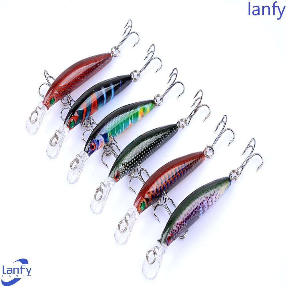 Lanfy Umpan Pancing Mini 1pc 4g Fishing Tackle Ikan Kecil Umpan Pancing Tenggelam Wobblers Umpan Pancing Umpan Keras