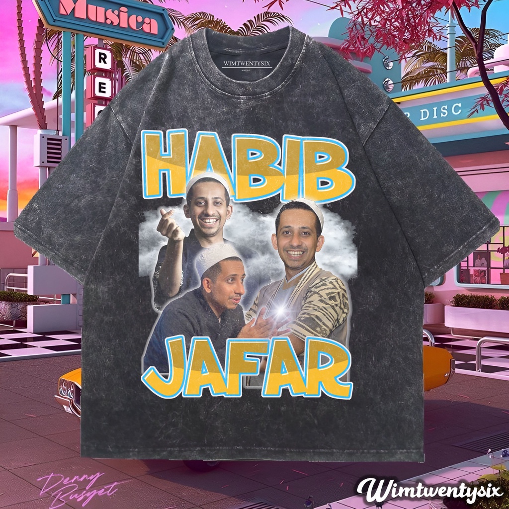 Wimtwentysix “Kaos habib jafar login” kaos oversized washing | vintage tee